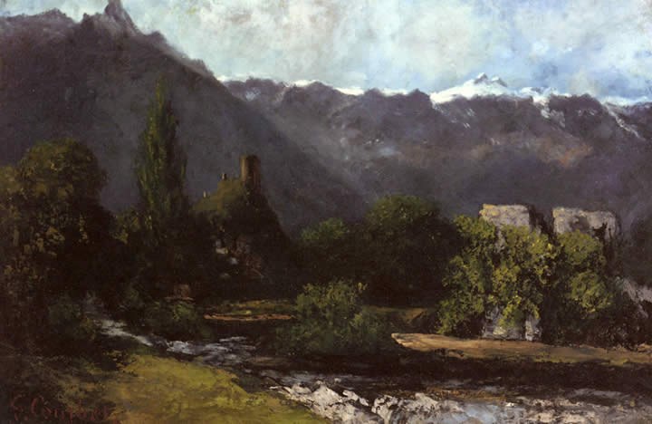Gustave Courbet Le Glacier
